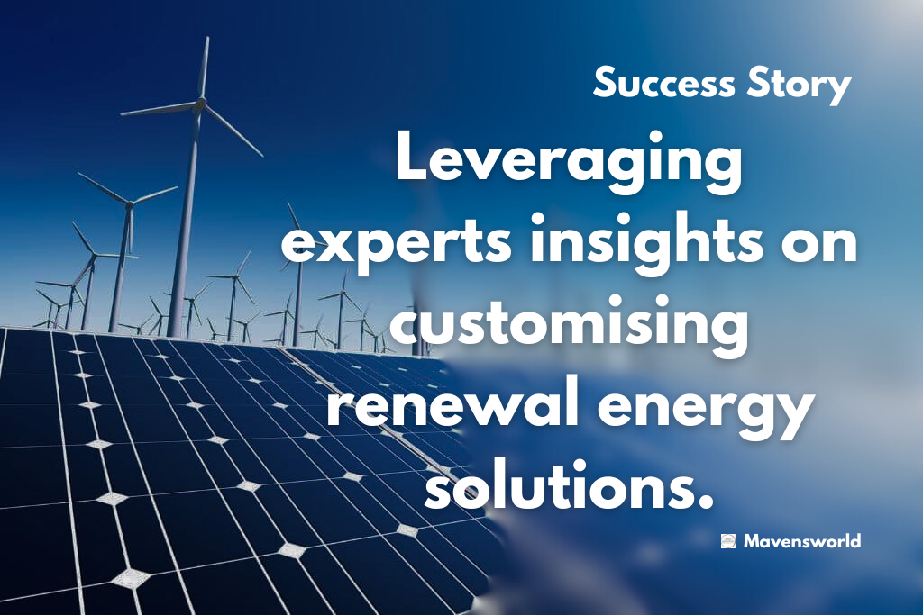 Expert driven Go-to-Market strategy for Renewables client